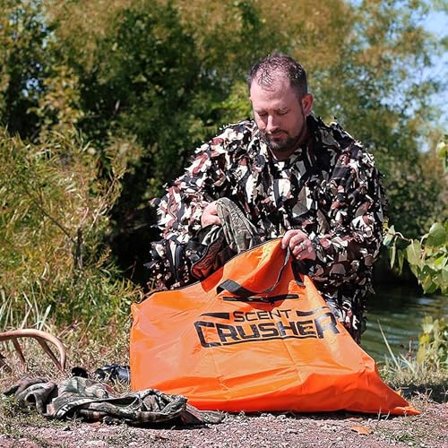Scent Crusher Multi-Use Scent-Free Tote Bag 33x24 Waterproof Zippers