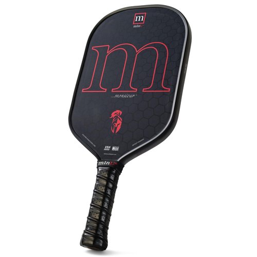 Mint Sport Monsieur Pickleball Paddle – T700 Carbon Fiber Pickleball Paddle with 16mm Polypropylene Core, Textured Spin Surface, TPE Edge Guard, USAPA Approved for Competitive Play