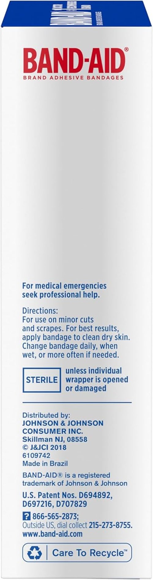 BAND-AID Brand Extra Large Flexible Fabric Adhesive Bandages - Comfortable Wound Care for Cuts & Scrapes