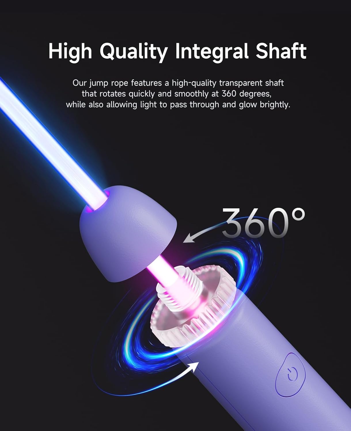 Skiennix LED Jump Rope - Adjustable Glowing Skipping Rope for Kids & Adults | Colorful Fitness Tool