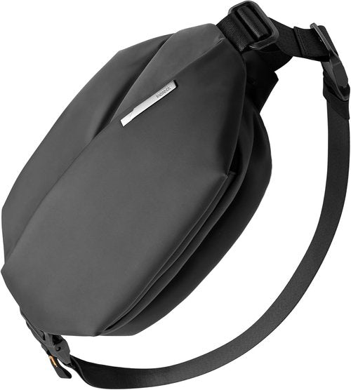 Inateck Sling Bag X - Multi-Pocket Crossbody Chest Bag | Adjustable, Water-Resistant, Black, Large