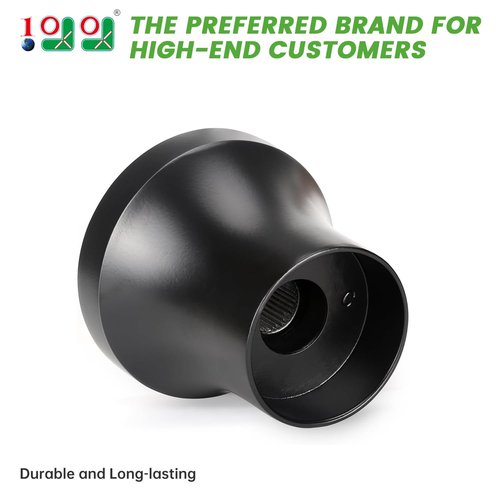 10L0L Golf Cart Steering Wheel Adapter Fits Club Car DS 5-6 Holes Golf Cart Steering Wheel - Black