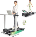 UREVO Auto Incline Treadmill - Quiet Motorized Walking Pad with AI App & 12-Point Shock Absorption | Ideal for Apartments
