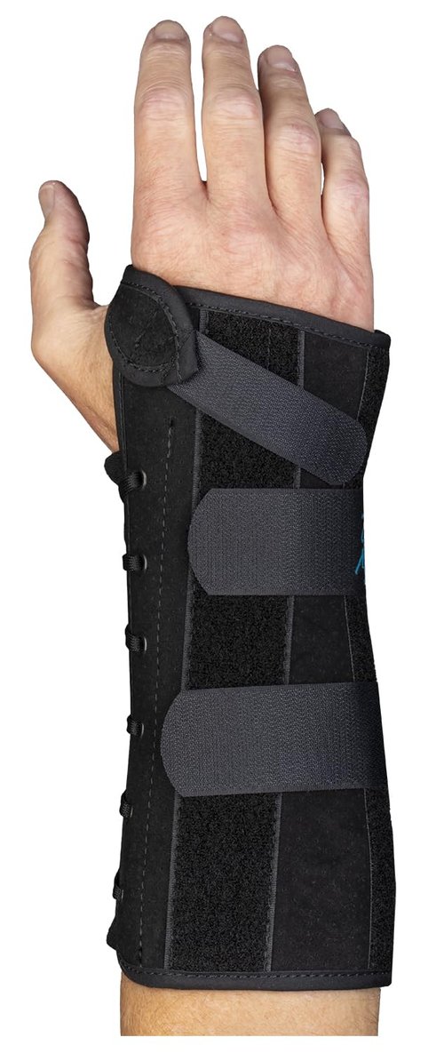 Med Spec Wrist Lacer - Adjustable Left Hand Wrist Brace for Carpal Tunnel Relief | Small Size with Breathable Liner