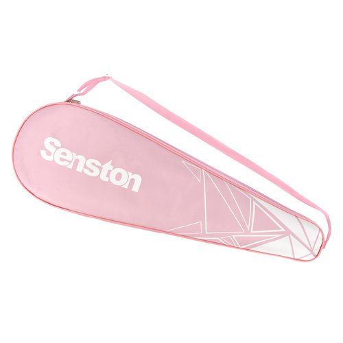 Senston Badminton Racket Cover Pink Color Badminton Racket Bag with Adjustable Shoulder Strap