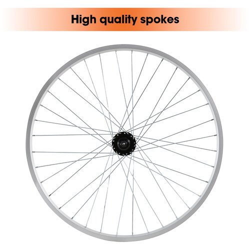 Hiland 29" x 1.75" Alloy Bike Rim for 1.75 to 2.215 Inch Tire, Front & Back MTB Wheelset for Dis Brake with 7 Speed Freewheel, Bolt On Axle, Bicycle Accessories for Adult Bikes