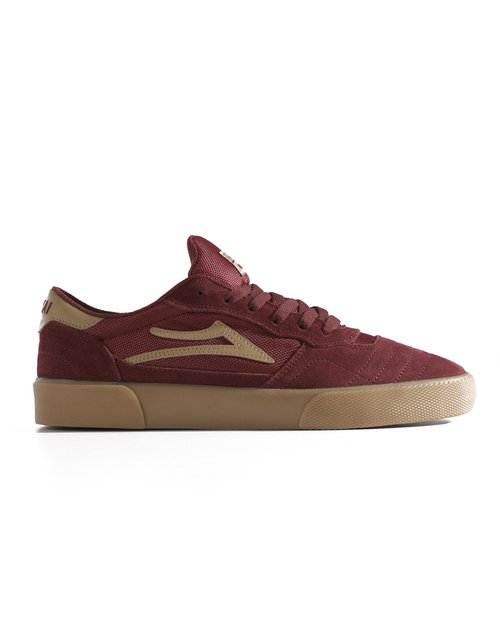 Lakai Cambridge Low-Top Men’s Skateboarding Shoes – Burgundy Suede, Size 9 US – Durable, Grippy & Breathable Skate Shoes for Men – Men’s Skateboard Shoe, Low Top Skater Shoe