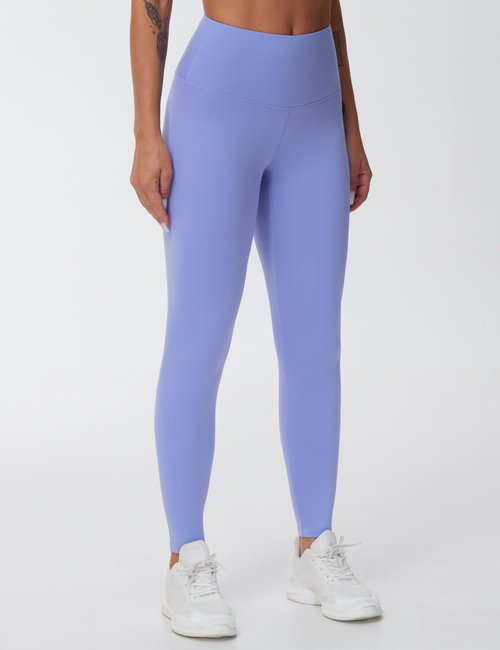 THE GYM PEOPLE Women's High Waist Yoga Leggings Ultra Stretchy Soft Breathable Tummy Control Running Workout Pants Lavender Purple