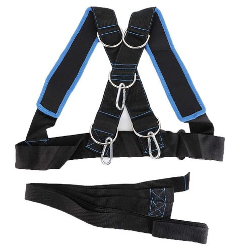Harness Band, Sled Harness for Pulling Fitness Speed Strength Training Sled Shoulder Harness Band Belt Sports Equipment