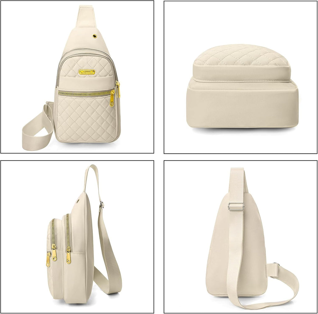 Skiennix Small Sling Bag - Casual Crossbody Backpack for Women & Men | Compact & Stylish Design