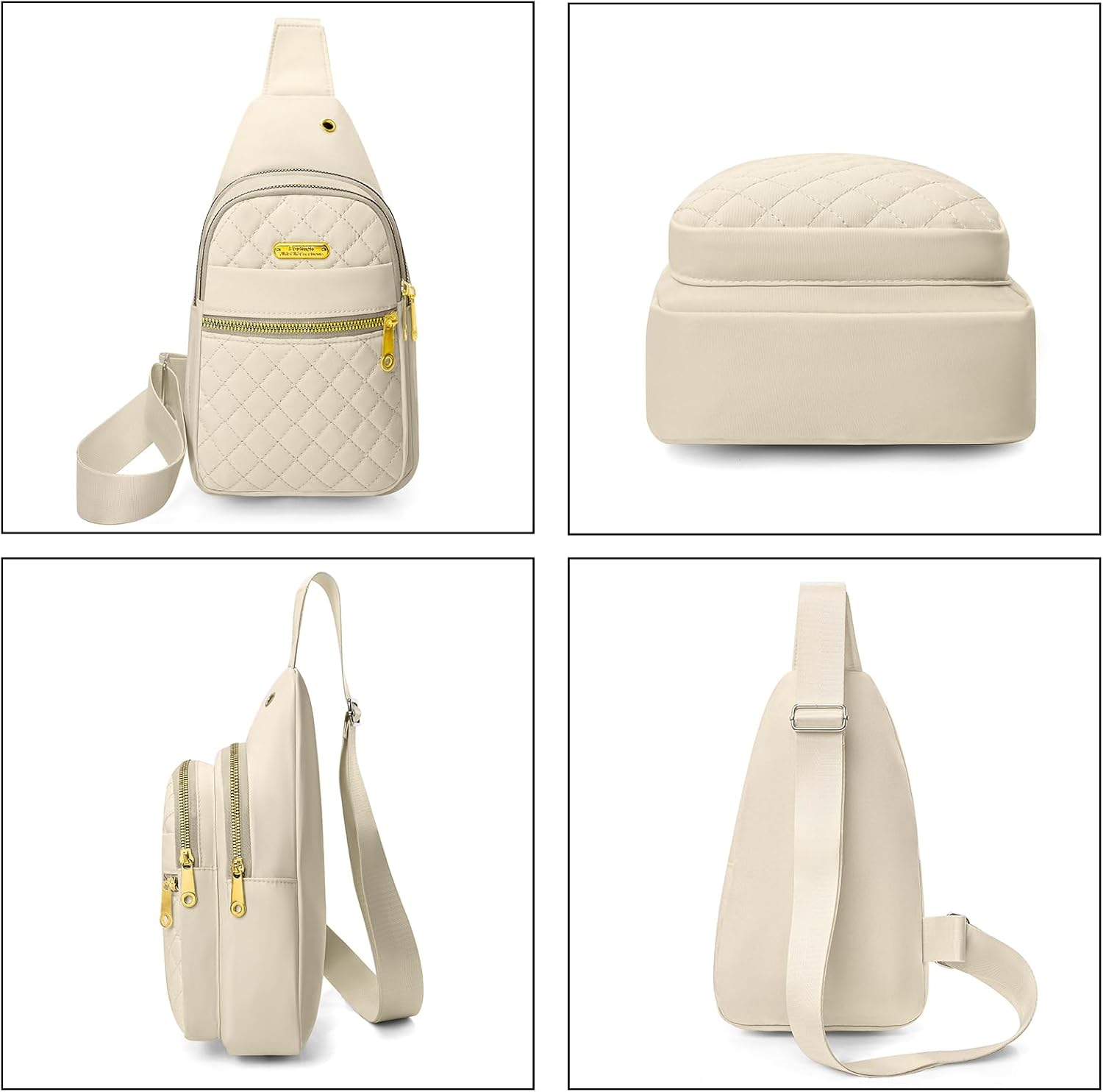 Skiennix Small Sling Bag - Casual Crossbody Backpack for Women & Men | Compact & Stylish Design