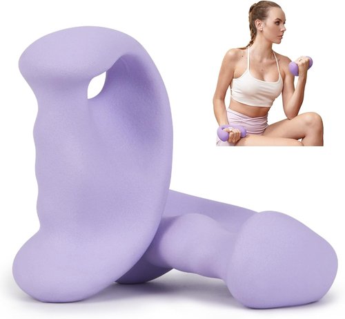 HXD-ERGO Ergonomic Dumbbell Weights Set - Perfect Hand Weights for Women | Ideal for Pilates, Yoga, and Strength Training