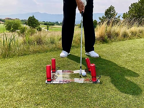 Golf Swing Trainer Speed Trap 2.0 for Improving Accuracy and Distance