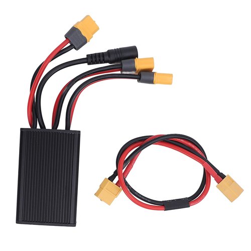 Double Battery Parallel Module, Dual Battery Support for Extended Range, Discharge Switch 20-72V 40A for Electric Bikes, Scooters, Cycling Enthusiasts, Commuters