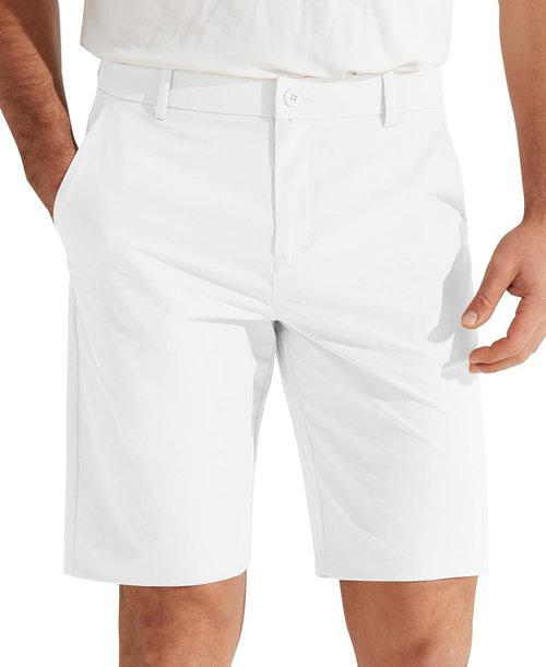 Libin Men's Golf Shorts - Lightweight Quick-Dry Casual Shorts | 7"/9" Water-Resistant Flat Front Design