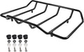 Benlari Black Air Wing Tour Pack | Motorcycle Trunk Rack for Harley Touring Models 1984-2024