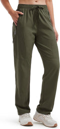Libin Women's Hiking Pants - Lightweight Quick-Dry Cargo for Outdoor Travel | Casual Safari Wear