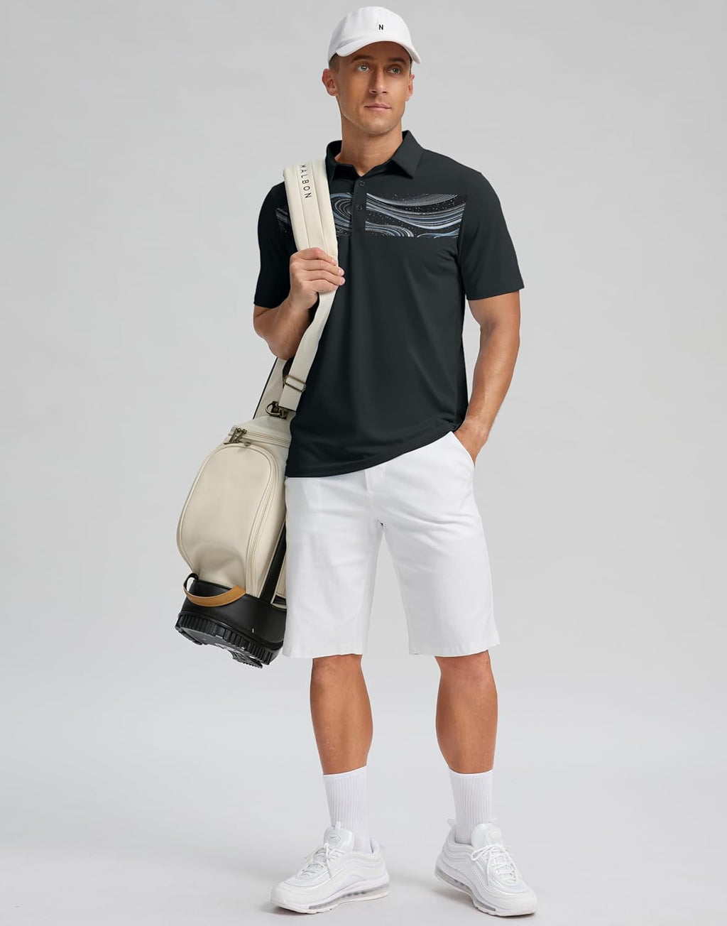 Skiennix Men's Golf Polo Shirts - Dry Fit Moisture-Wicking Performance | Short Sleeve Casual Attire