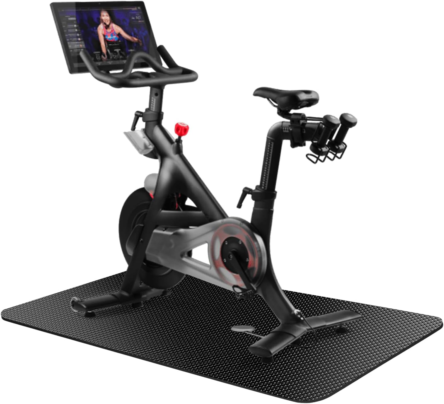 Peloton Treadmill Mat - Durable Exercise Equipment Pad for Indoor Bikes & Ellipticals | Folding Design