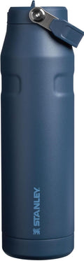 Stanley IceFlow 2.0 Water Bottle - 36 OZ Insulated Stainless Steel | Lightweight, Leak-Resistant & BPA-Free | Navy