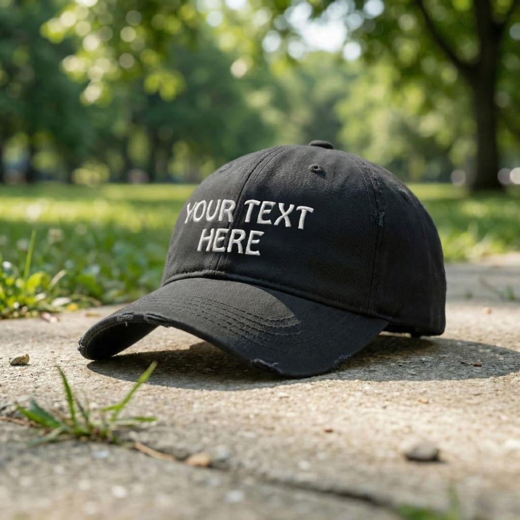 Skiennix Soft Baseball Cap - Custom Cotton Dad Hat for Men & Women | Personalized Text Option