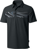Skiennix Men's Golf Polo Shirts - Dry Fit Moisture-Wicking Performance | Short Sleeve Casual Attire