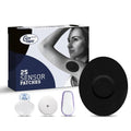 CureTape Patches - Sensor Fixing Plasters - Plasters for Freestyle Libre, Dexcom and Medtronic Guardian Sensors - Sensor Patch - Unique Variants (Black)