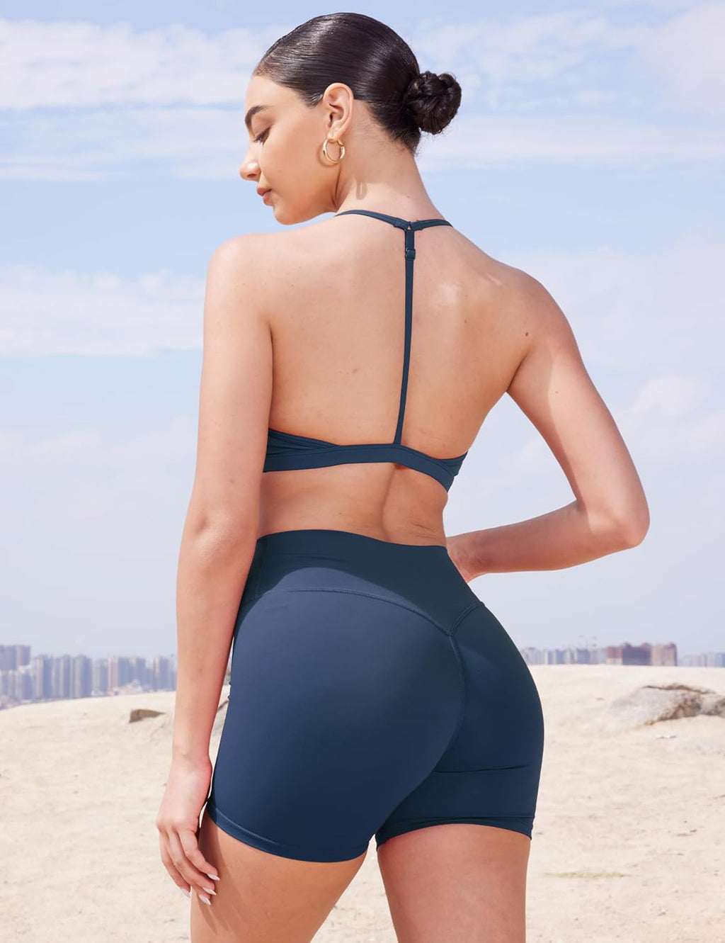 YEOREO Women's Biker Shorts - High Waist Tummy Control | 3.6"/4.5"/6" Workout & Yoga Options