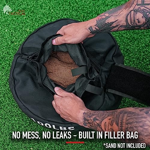 100 LB Sandbag Workout Bag for Strength Training and Fitness