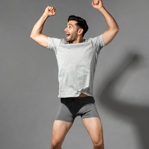 Jetec Inguinal Hernia Support Belt for Men Groin Brace Left or Right Side Post Surgery Hernia Support Truss for Inguinal Groin Pain Truss with Adjustable Waist Strap for Pain Relief Recovery(Classic)