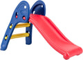 Baby Joy Folding Slide - Indoor Plastic Play Climber for Kids | Safe Ellipse Rail Design