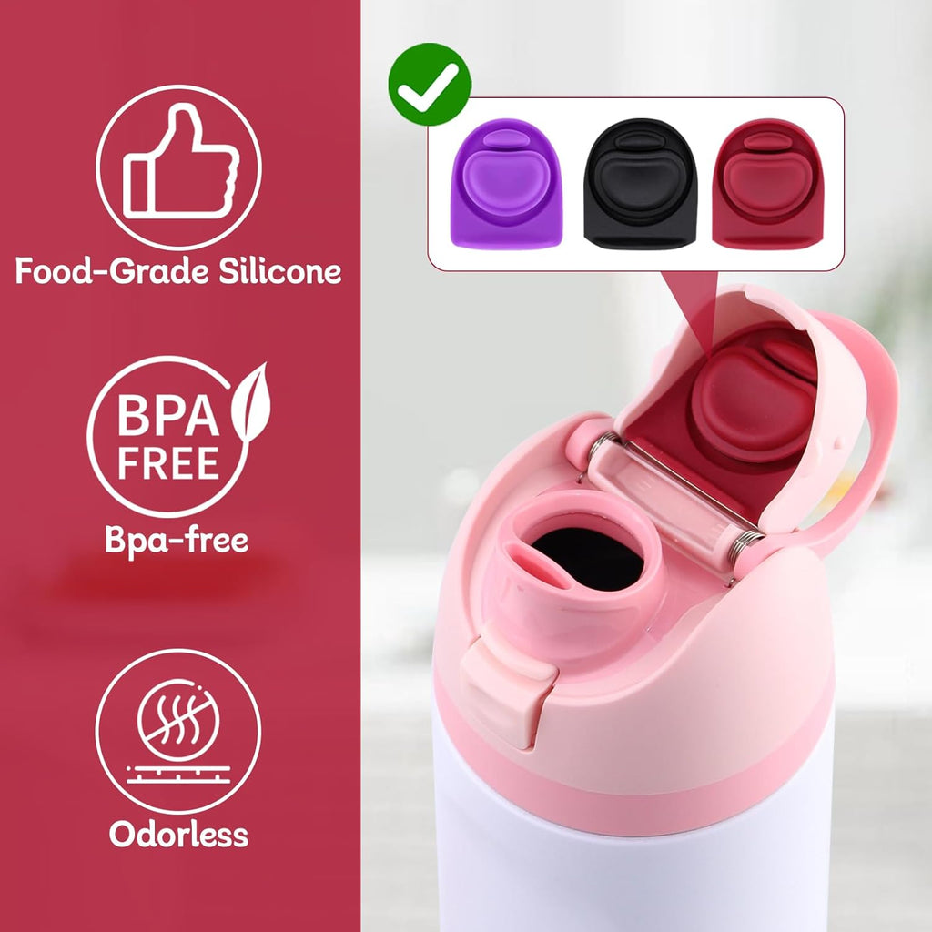 Owala | 3-Pack Replacement Rubber Stopper Seals - Silicone Lid Caps for 16/19/24/32/40oz Bottles