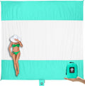 WEKAPO Beach Blanket - Sandproof Waterproof Extra Large Mat | Quick Drying Beach Essential for Camping & Picnics