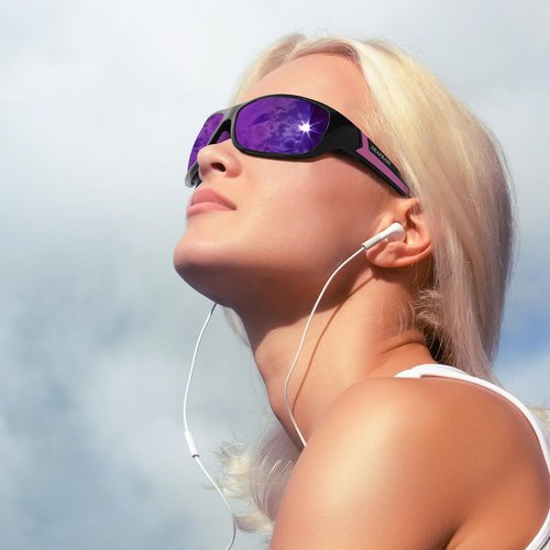 DEAFRAIN Polarized Sports Sunglasses - UV Protection for Men & Women | Ideal for Driving, Fishing, Cycling, Running