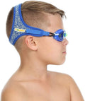 Frogglez Anti-Fog Swimming Goggles - Premium Pain-Free Strap for Kids Ages 3-10 | Comfortable Fit