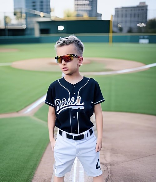 FEISEDY Kids Polarized Baseball Sunglasses - Lightweight TR90 Frame for Boys & Girls | Model B2454