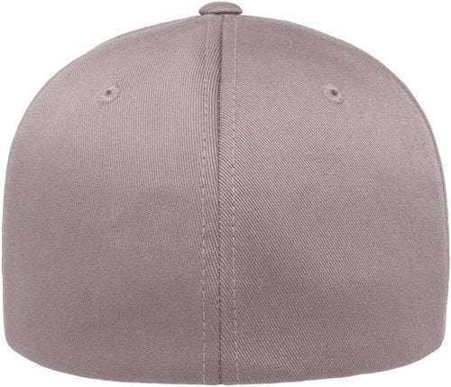 Flexfit Men's Fitted Baseball Cap - Athletic Style in Gray | Size Large-X-Large
