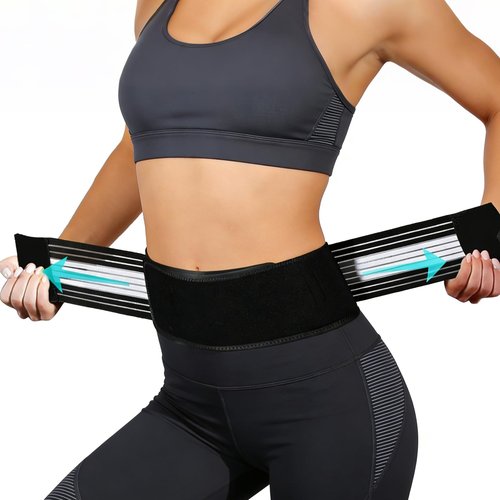 Callicebus Back Brace for Lower Back Brace Pain Women & Men, Back Support Belt - Relieve SI Joint,Hip & Spine Pain,Sciatica, Adjustable Lightweight Lower Back Support Brace for Life (L)
