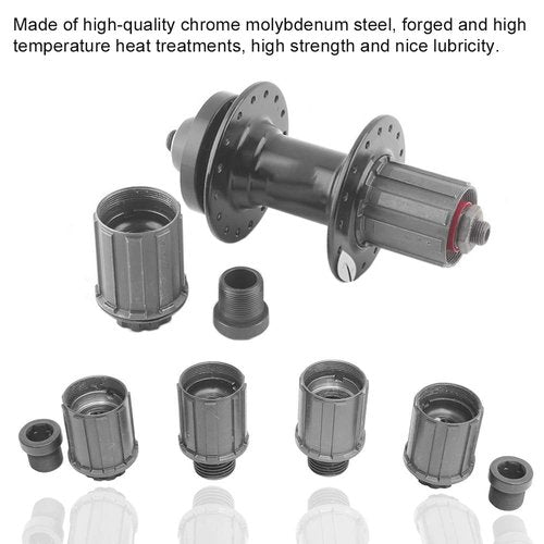 HXBER Bike Flower Drum Towers Base Bike Cassette Flywheel Hub Ball/Bearing Towers Base for 8/9/10 Speed Cassette Flywheel Mountain Road Bike