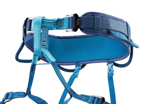 PETZL Corax Climbing Harness - Navy Blue, Size 2