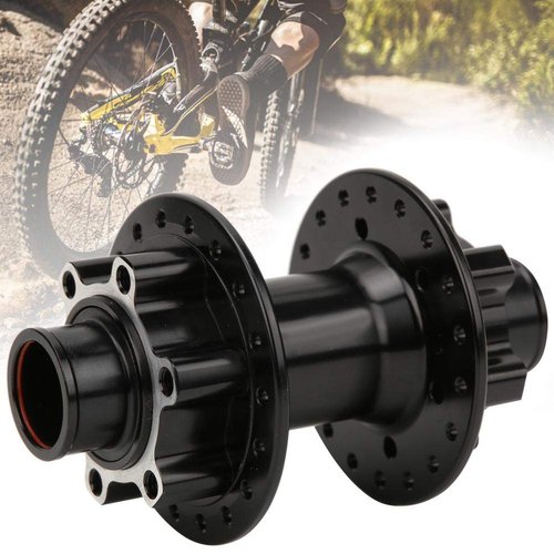 Alomejor disc Brake hub, Lightweight Mountain Bike hub Compatible Multiple Systems for Mountain Bikers Road Cyclists Off Road Trails