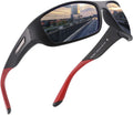 PUKCLAR Polarized Sports Sunglasses - Unbreakable Frame for Men & Women | Ideal for Driving, Cycling, Fishing & Golf