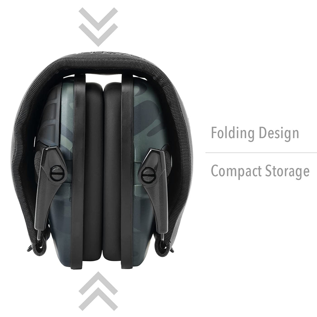 Howard Leight by Honeywell Impact Sport Sound Amplification Electronic Shooting Earmuff, MultiCam Black (R-02527)