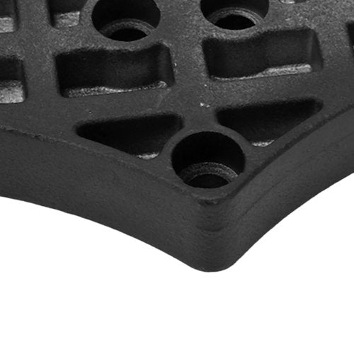Electric Scooter Suspension Mounting Plate, CNC Machined Replaceable 10 Inch Easy Install Shock Absorbing Mounting Plate for Electric Scooter Accessories