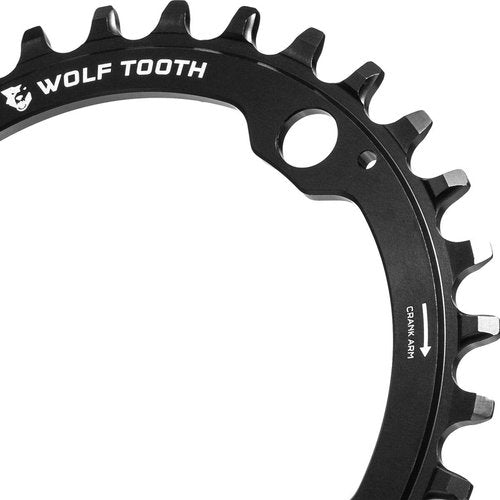 Wolf Tooth 96BCD Drop Stop Chainring for 11-Speed Shimano XT and XTR Cranks (32t, for M9000 XTR)