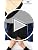 TrainingGirl Waist Trainer for Women Working Out Sweat Belly Band - Black & Silver, Medium