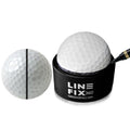 GrooveFix LineFix360 (Black) Golf Ball Alignment Marker – Precision 360° Line Tool for Enhanced Putting Accuracy