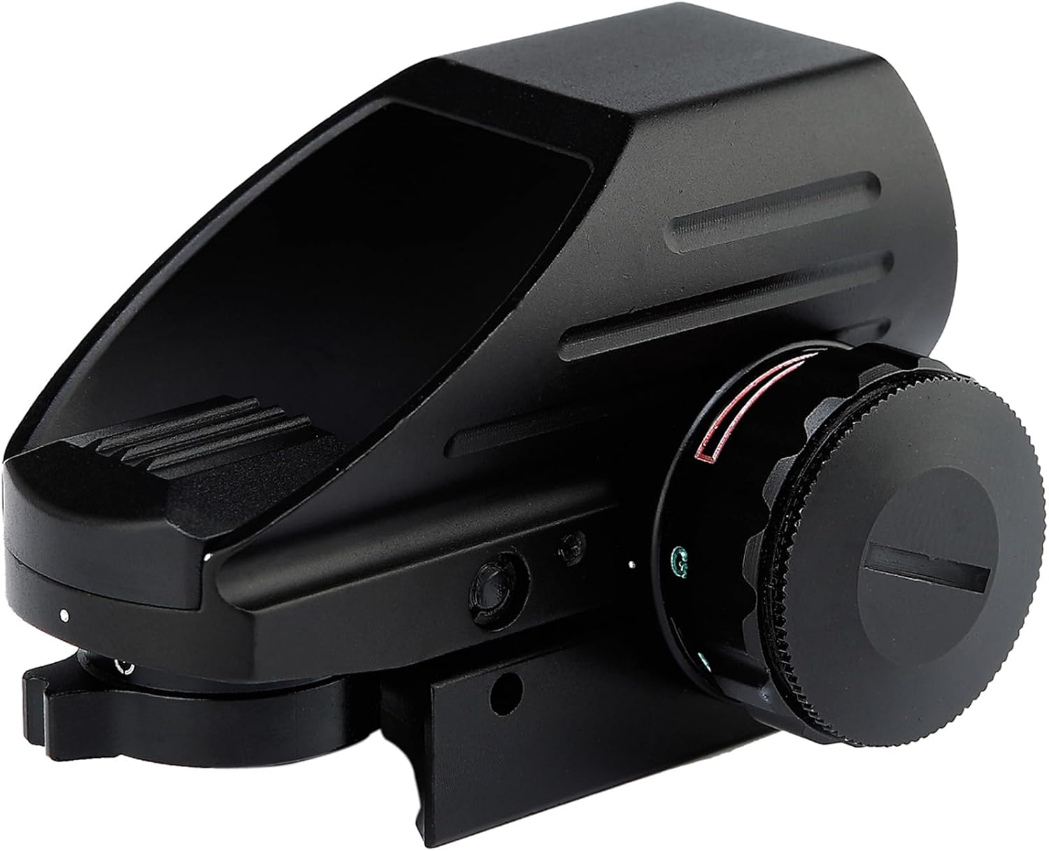 Red and Green Reflex Sight - 4 Reticles with 20mm Mount Rail for Precision Shooting