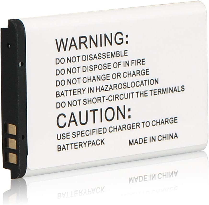 Retevis Original Li-ion Battery for RT22/RT22S/RT15/RT19 Walkie Talkies - 3.7V 1000mAh (2 Pack)