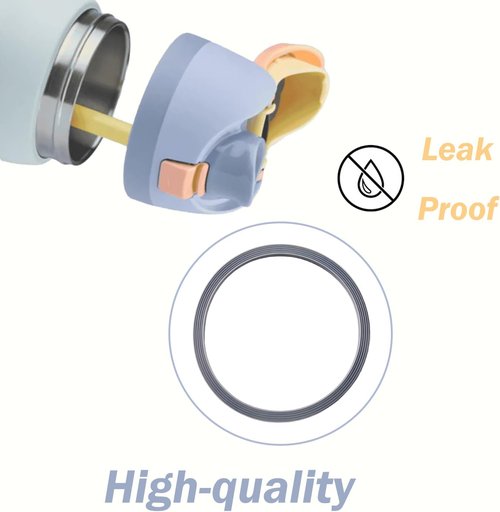 Alovexiong Replacement Gasket - Silicone Sealing O-Ring for Owala FreeSip Bottles | 6 Pcs Set